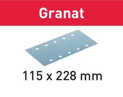 Picture of Grit Abrasives Granat STF 115X228 P80 GR/50