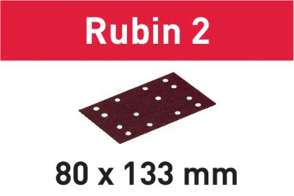 Picture of Grit Abrasives Rubin 2 STF 80X133 P120 RU2/50